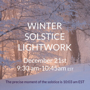 WINTER SOLSTICE LIGHTWORK